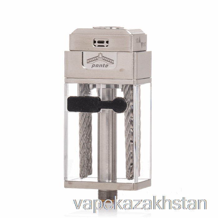 Vape Disposable Orca Vape x MrJustRight1 Ponte XL RDTA Stubby Tank Stainless Steel